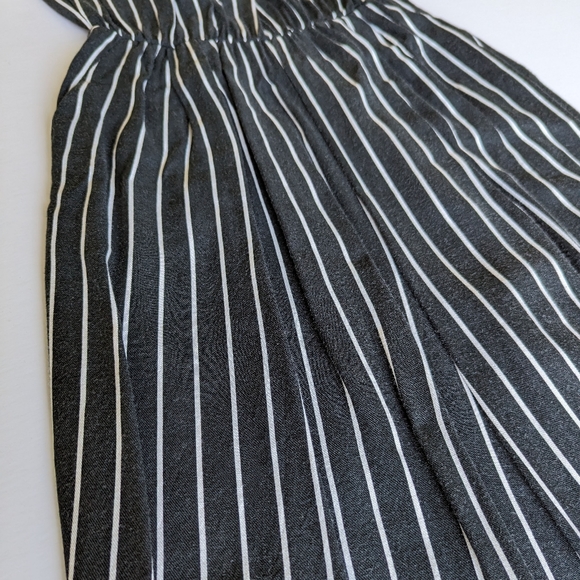 Don't Ask Why Striped Jumpsuit - Black & White - Picture 7 of 10